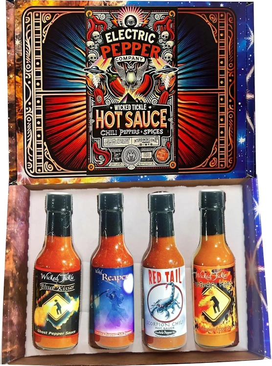 Electric Pepper Reaper, Red Tail, Bhut, Habanero Head